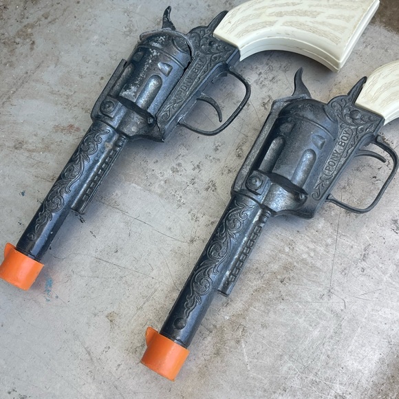 Vintage Pony Boy Toy Cap Guns Western Cowboy - Picture 3 of 10